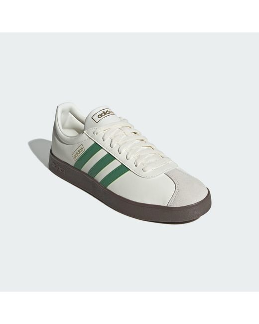 Adidas Green Vl Court Classic Shoes for men