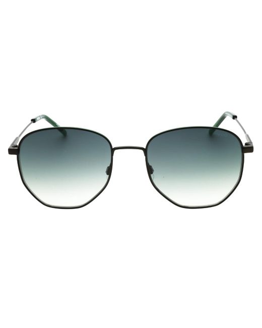 Boss Brown Shaded Lensed Matte Framed Sunglasses Metal