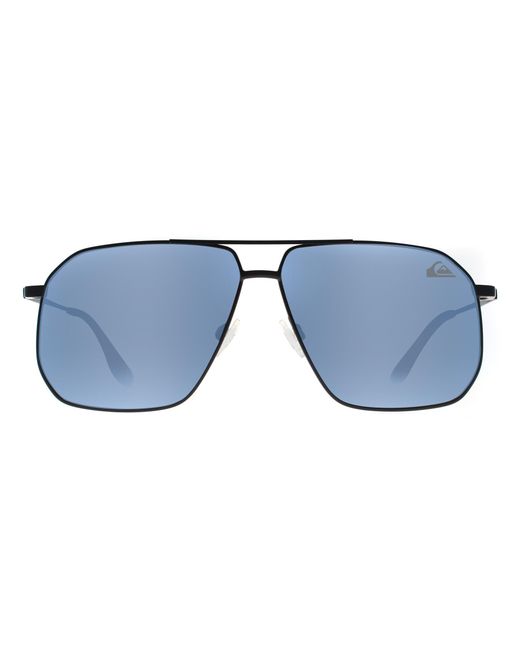 Quiksilver Blue Aviator Matte Mirrored Qs3009 Metal for men