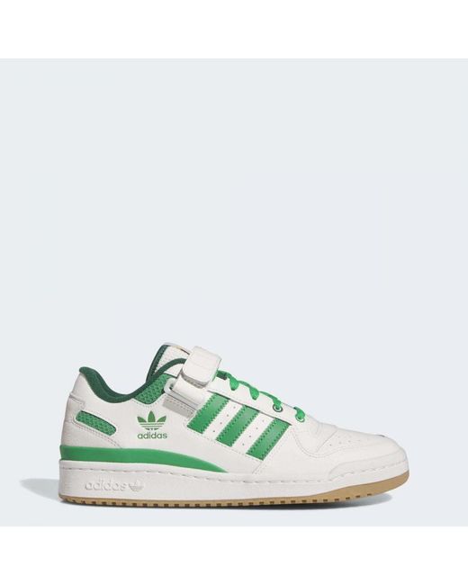 Adidas Originals Green Forum Low Shoes