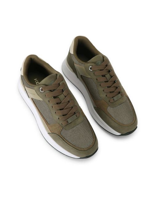 KG by Kurt Geiger Green Jesse Sneakers for men