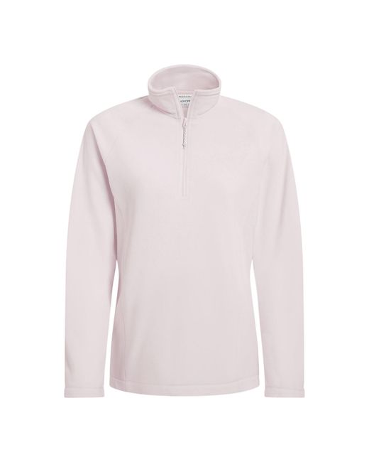 Craghoppers Pink Ladies Miska Vi Half Zip Fleece (Sugared Almond)