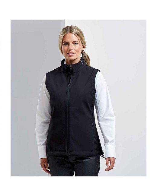 PREMIER Black Ladies Windchecker Gilet
