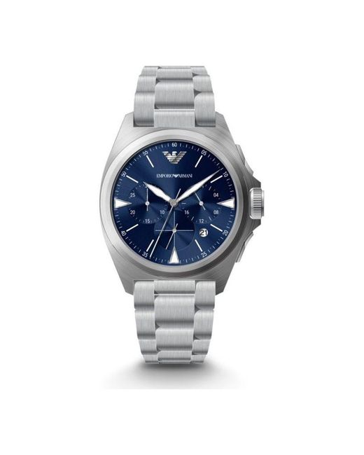 Emporio Armani Blue Steel Chronograph Watch for men