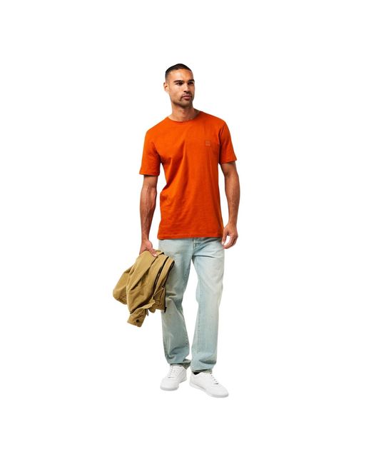 Boss Orange Premium Cotton T-Shirt for men