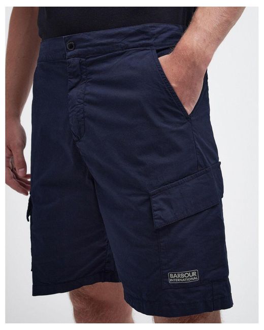 Barbour Blue Parson Shorts for men