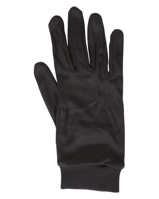 Mountain Warehouse Black Silk Gloves Breathable Insulated Winter Glove for men