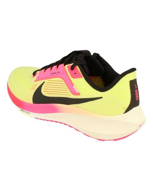 Nike Black Air Pegasus 40 Prm Trainers Bright for men