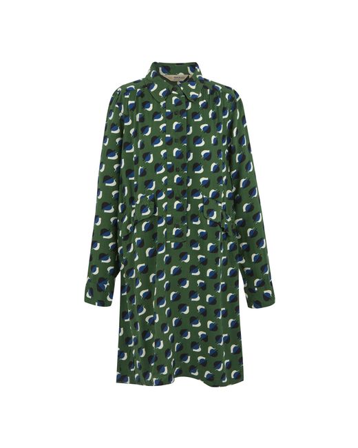 Regatta Green Ladies Orla Kiely Sunflower Casual Dress (Shadow Elm) Viscose