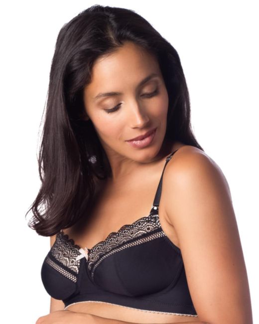 Hotmilk Maternity Lingerie Blue Soj Show Off Nursing Bra
