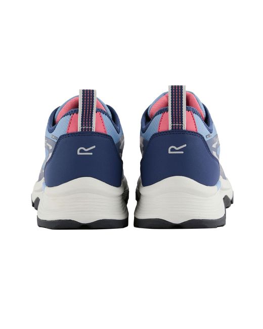 Regatta Blue Ladies Blaze Ii Waterproof Trainers (Washed Denim/Aviator)
