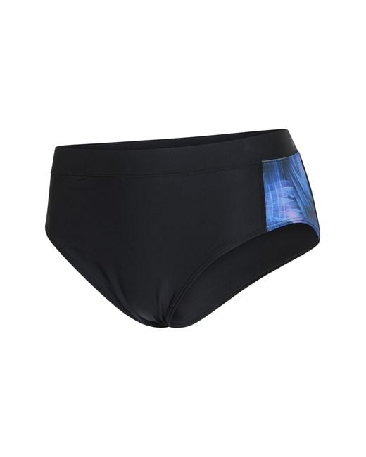 Mountain Warehouse Black 'Take The Plunge' Bikini Bottom Quick Dry Chlorine Resistant Swimwear Polyamide