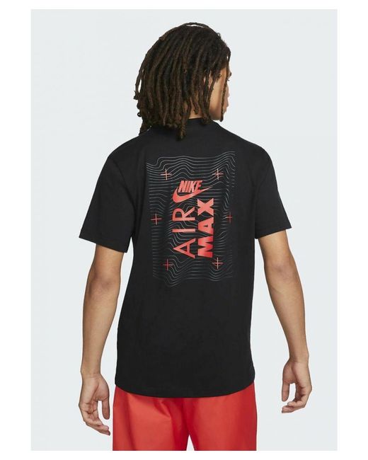 Nike Black Sportswear Air Max T-Shirt for men