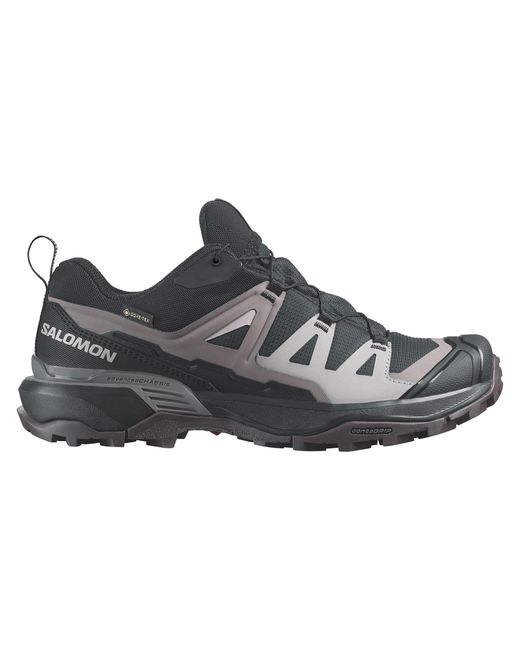Salomon Black Walking Shoes Trainers X Ultra 360 Gore Tex Waterproof Lace Up
