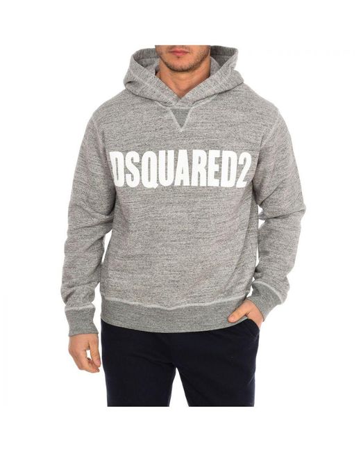 DSquared² Gray Hoodie S71Gu0412-S25148 for men