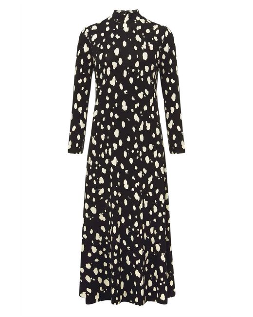 Secret Label Black Hobbs Alcott Jerset Midi Dress