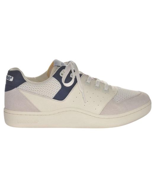 Sebago Gray Hurricane Atlantic Leather Trainers for men