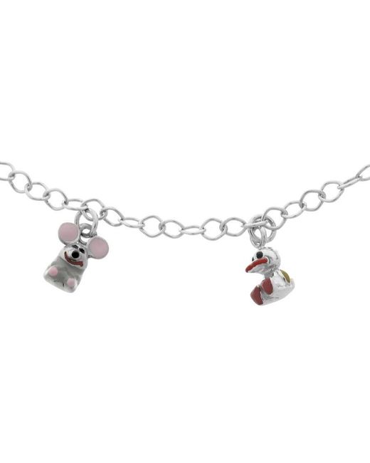 Orphelia Metallic 925 Sterling Necklace