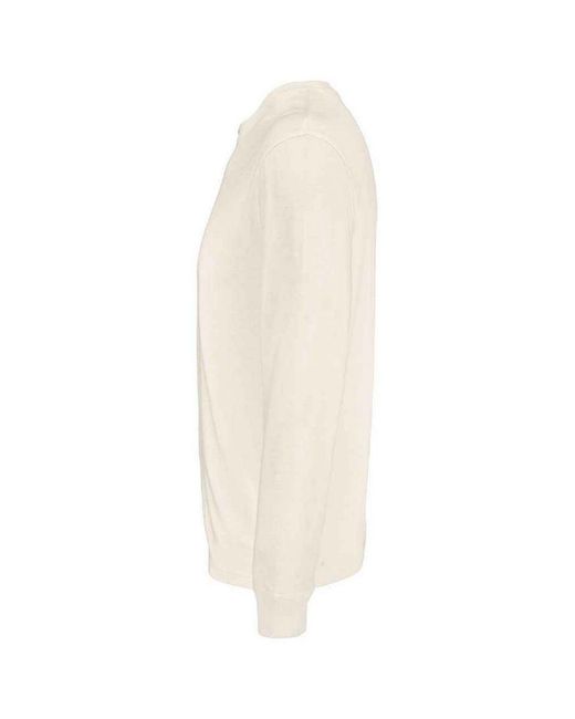 Sol's Natural Adult Pioneer Organic Cotton Long-Sleeved T-Shirt (Off)