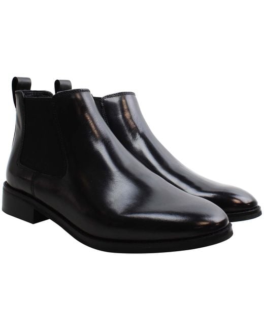 Clarks Black Ria Chelsea Boots