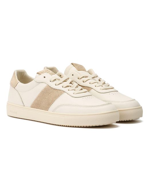 CLAE White Davis Off/Safari Trainers Leather for men