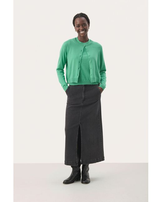 Part Two Pullover Regular Fit in het Green
