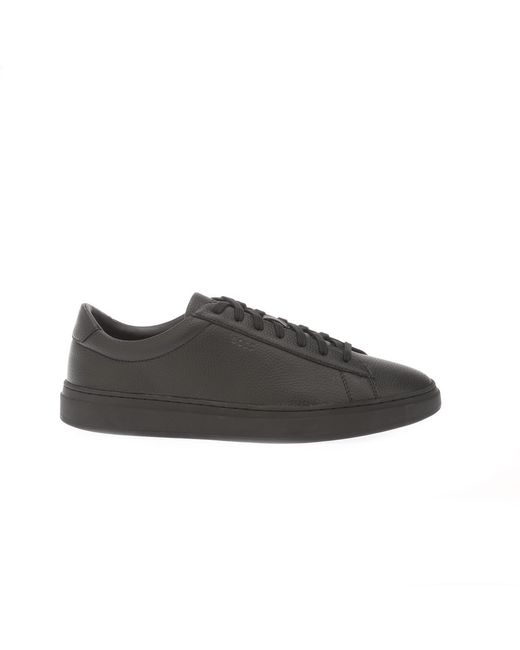 Boss Men's Kieran Tennis Trainers In Black voor heren