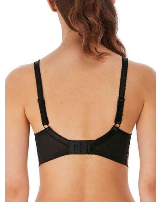 Freya Black Awakening Underwired Demi Plunge Moulded Bra