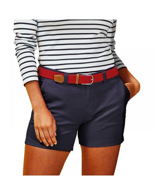 Asquith & Fox Blue Ladies Classic Fit Shorts