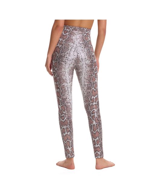 Commando Brown Sequin Animal Legging