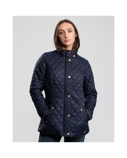 Joules Blue Newdale Quilted Jacket