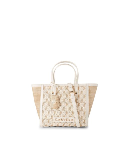 Carvela Kurt Geiger White Minori Mini Tote Bag