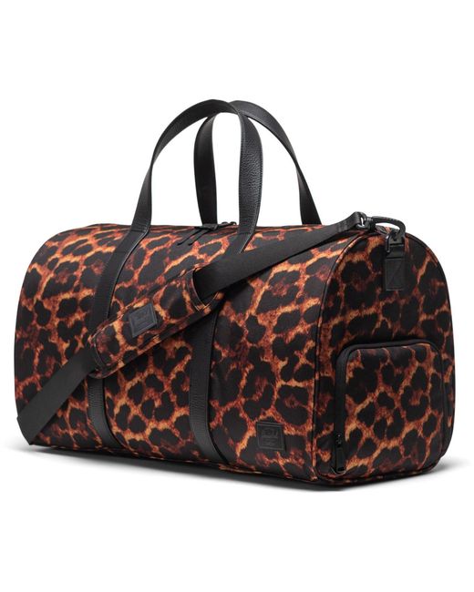 Herschel Supply Co. Red Leopard Novel Duffle Holdall