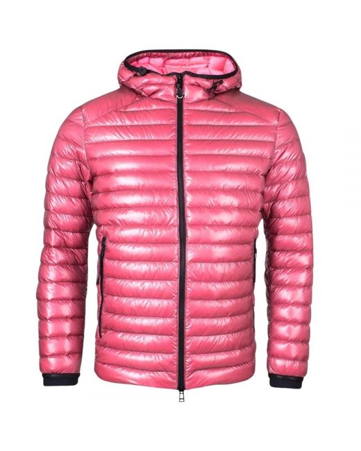 Belstaff Pink Airspeed Shiny Down Filled Jacket Polyamide for men