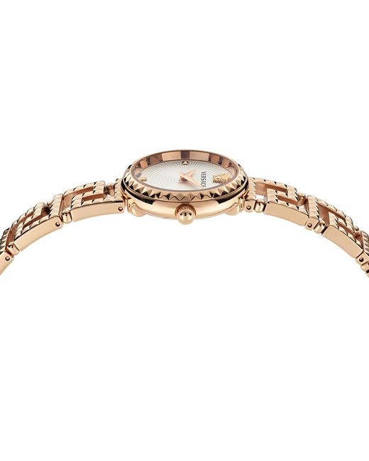Versace Metallic Greca Goddess Watch Ve7A00223 Stainless Steel (Archived)