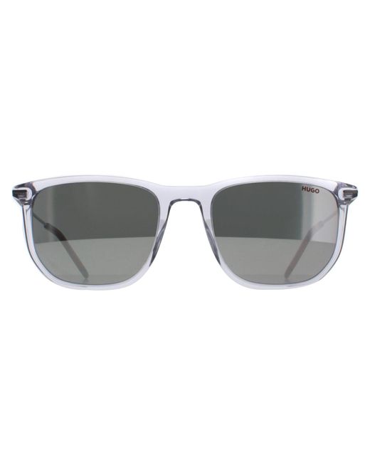 Boss Gray By Rectangle Crystal Flash Hg 1204/S for men