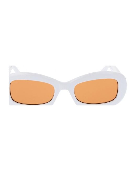 Gcds White Gd0027 5321E 53 21E Sunglasses
