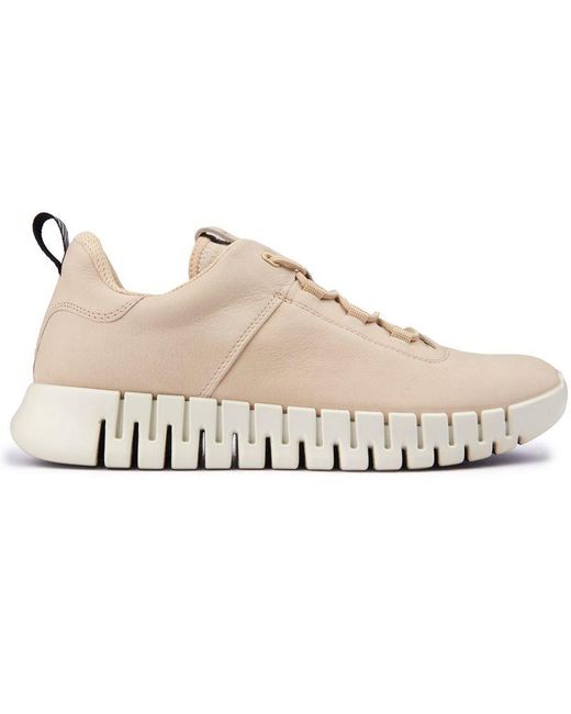 Ecco Natural Gruuv Trainers for men