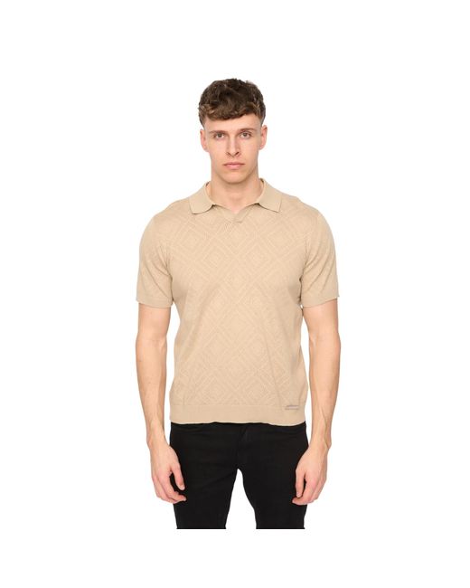 Duck and Cover Natural Dedham Polo Shirt for men