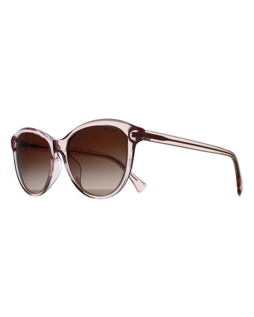 Ralph Lauren Brown Ralph By Lauren Round Shiny Transparent Gradient Ra5336U