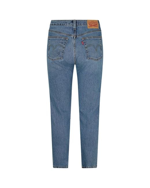 Levi's Blue Levi's /Ladies 501 Same Intent Skinny Jeans (Light) Cotton