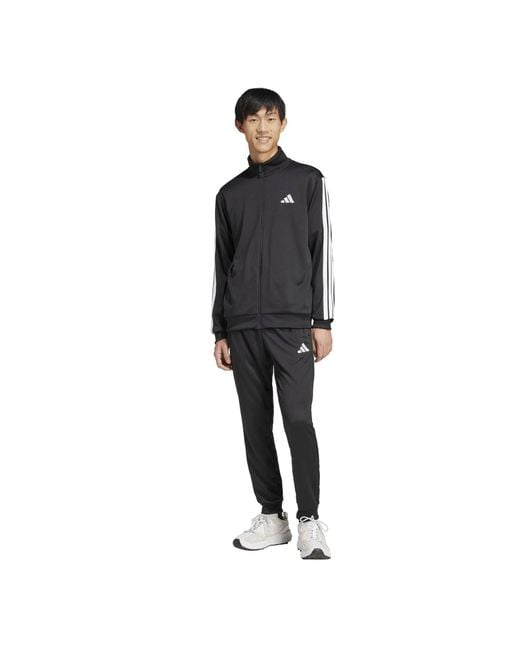 Adidas Black M 3S Ft Tt Ts for men