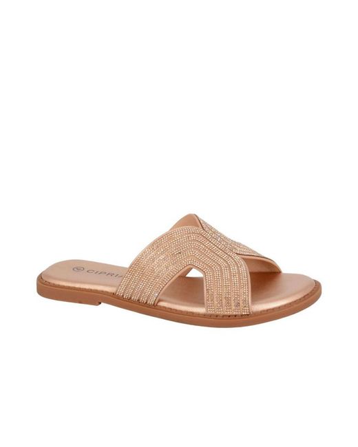 Cipriata Metallic Celina Sandals