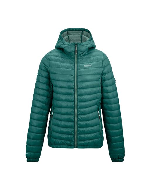 Regatta Green Ladies Hurden Padded Jacket (Mediterranea)