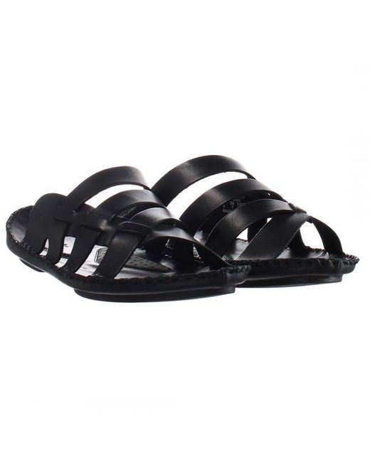 Hush Puppies Black Azra Morocco Sandals Leather (Archived) for men