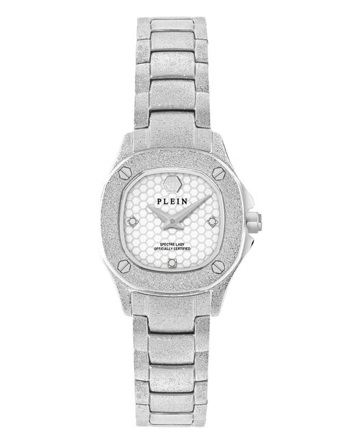 Philipp Plein White The $Pectre Lady Mini Watch Pw5Fa0125 Stainless Steel