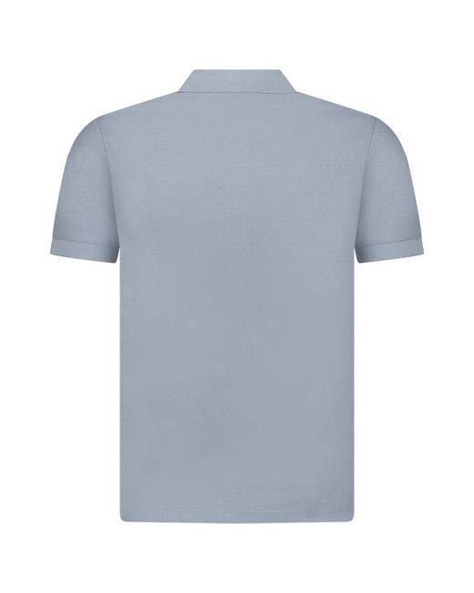 Burberry Blue Hartford Polo Shirt for men