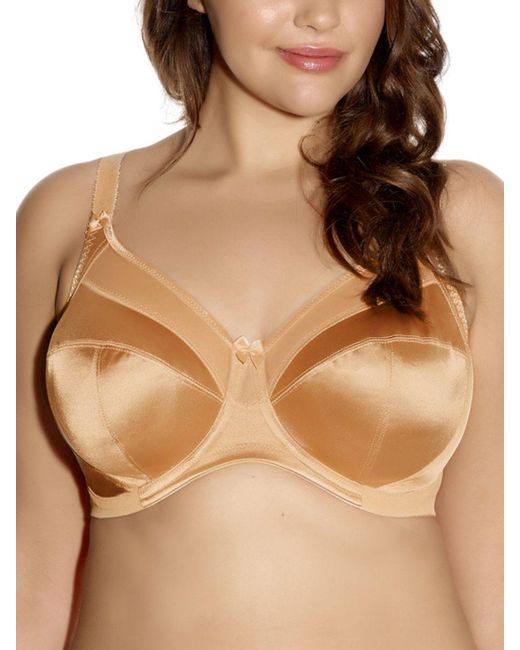 Goddess Brown Keira Underwired Bra Nude