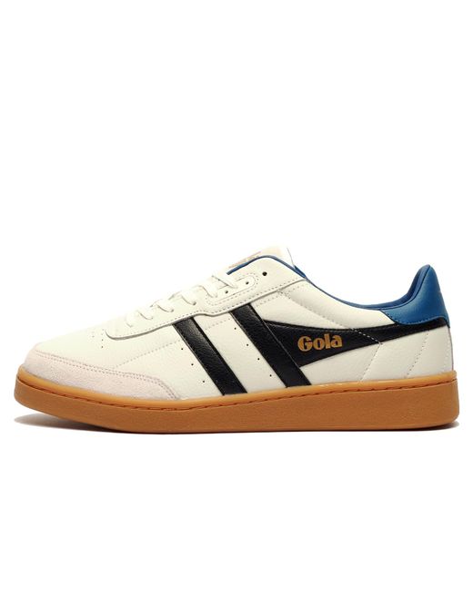 Gola Black Classics Contact Leather Trainers for men