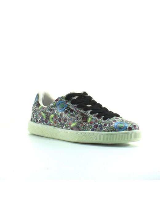 PUMA Green States X Swash London Patterned Leather Lace Up Trainers 360711 01 for men